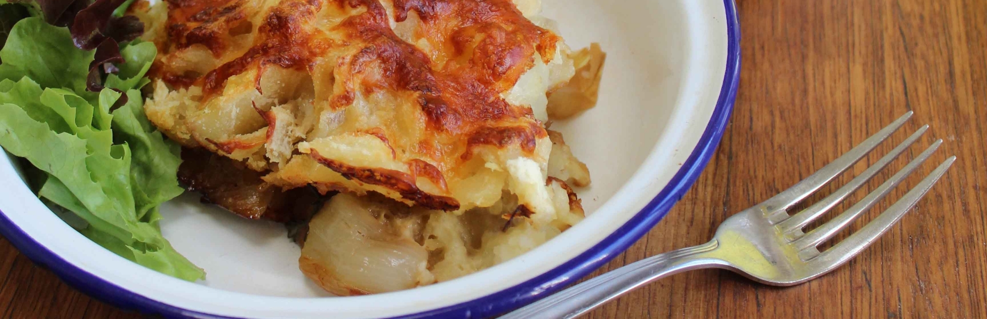 CHEESE AND ONION PIE