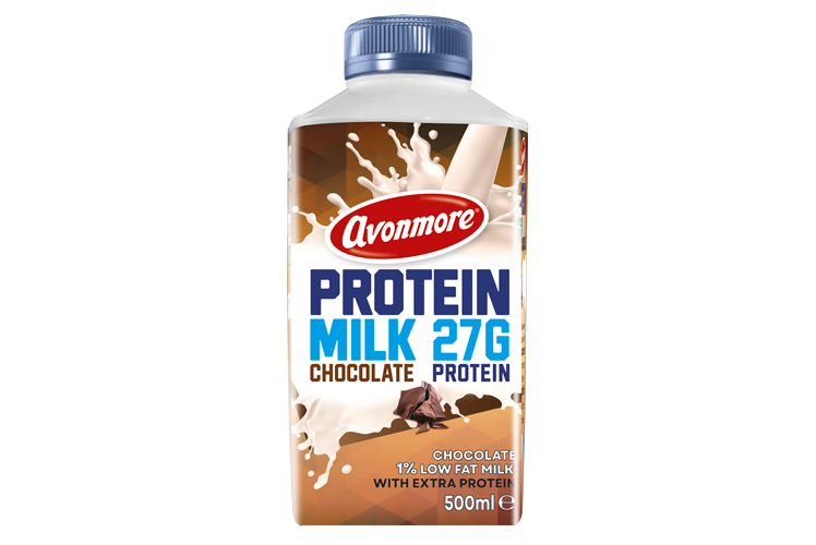 new protein chocolate product pack shot